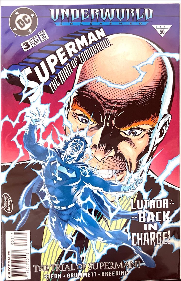 Superman: The Man of Tomorrow, #3 (DC Comics, 1995)