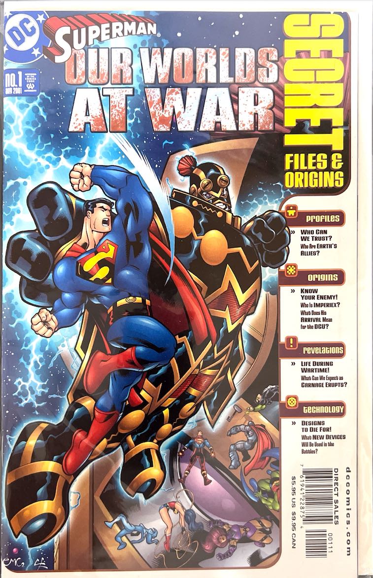 Superman: Our Worlds at War Secret Files & Origins, #1 (DC Comics, 2001)