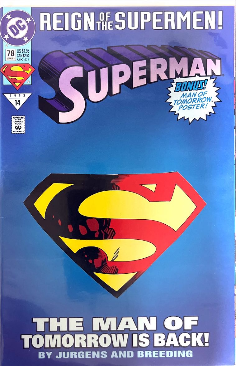 Superman, #78 (DC Comics, 1993)