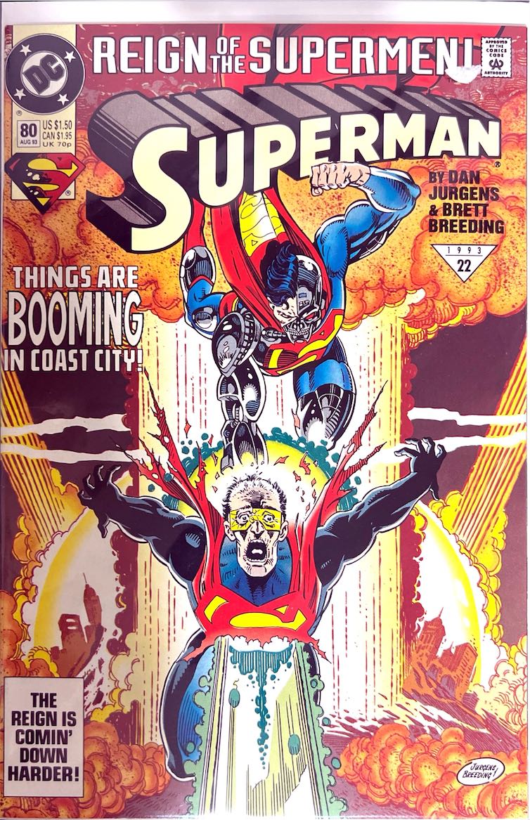 Superman #80 (DC Comics, 1993)