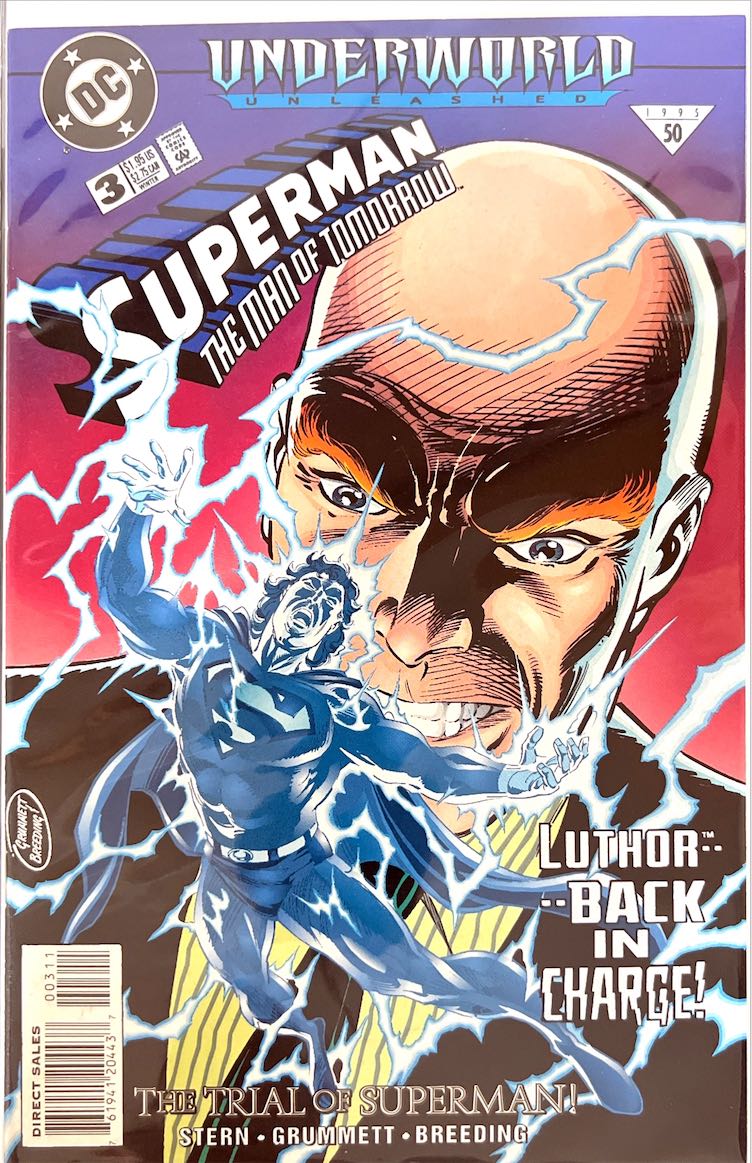 Superman: The Man of Tomorrow, #3 (DC Comics, 1995)