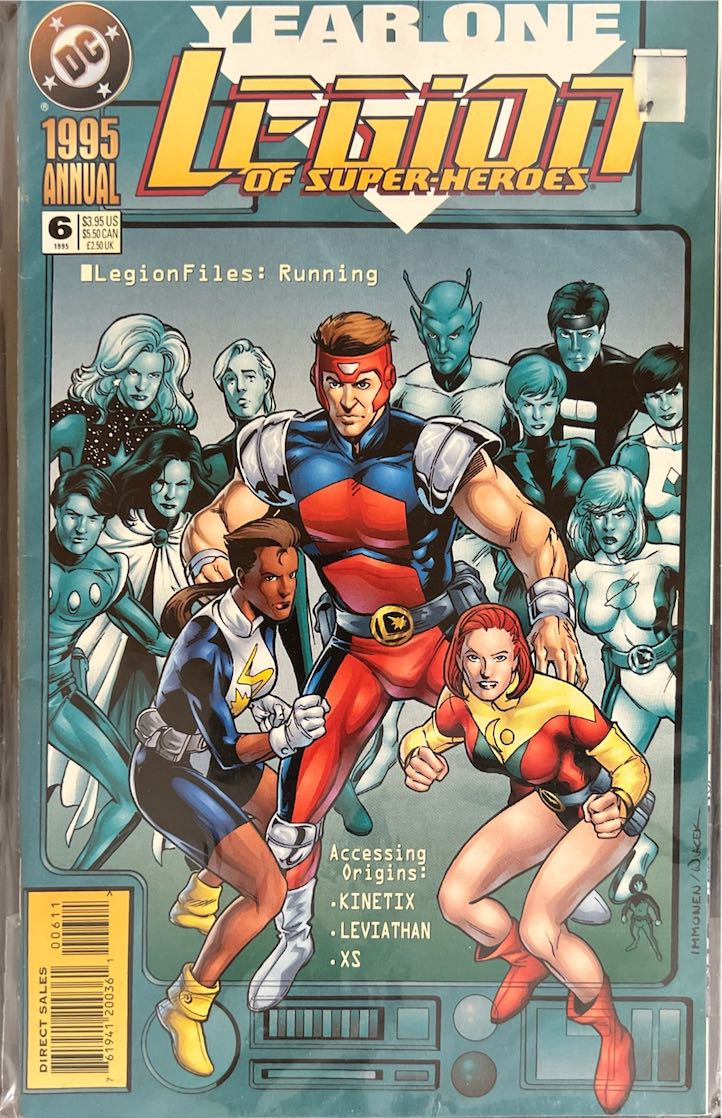 Legion of Super-Heroes, Annual, #006, Year One (DC, 1995) - Direct Sales