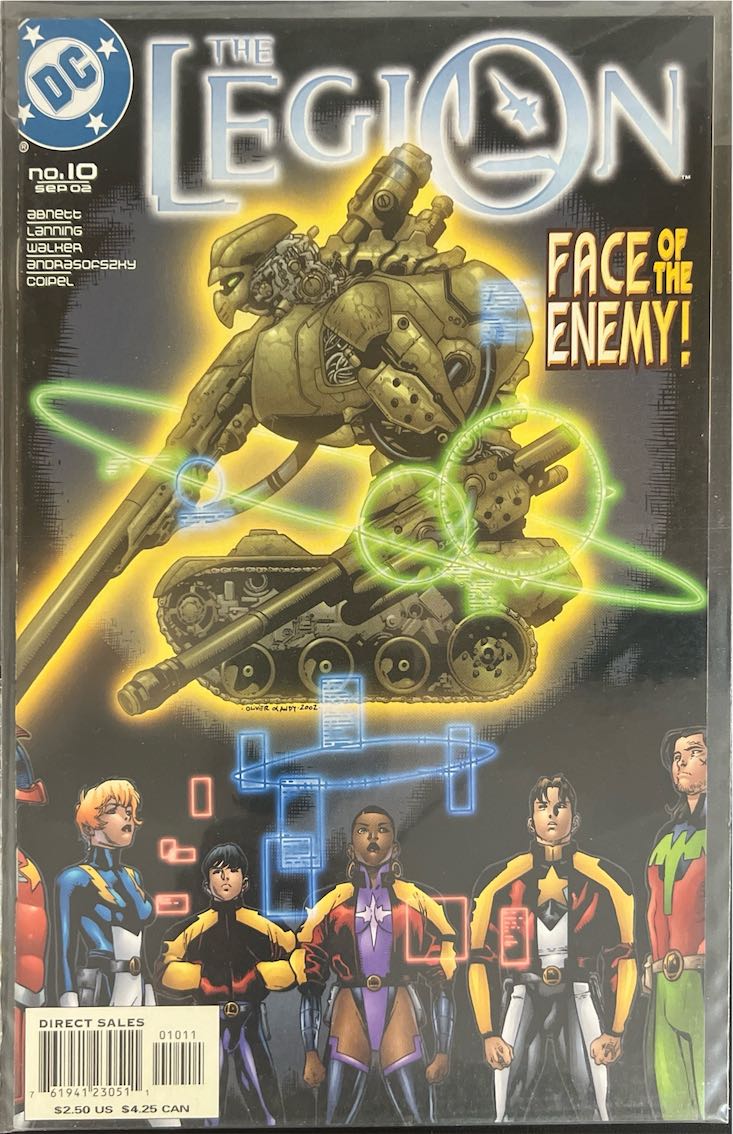 The Legion, #010, Face of the Enemy! (DC Comics, 2002) - Direct Sales