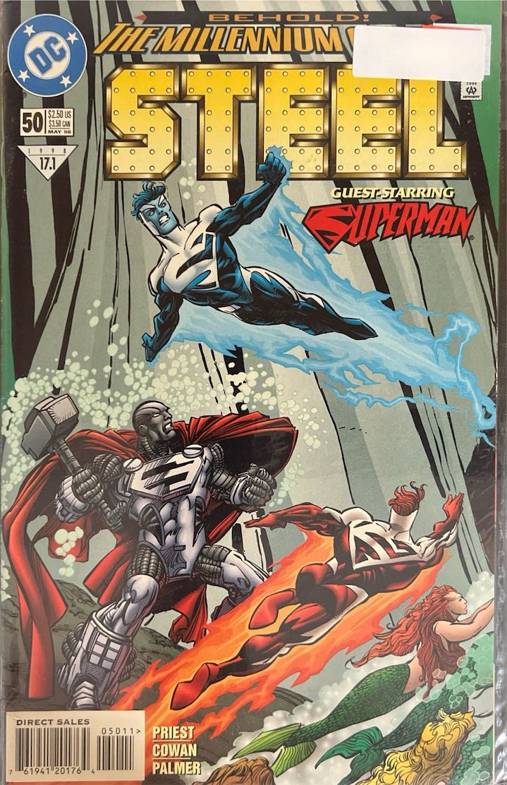 Steel, #050, Behold! The Millennium (DC Comics, 1998) - Direct Sales