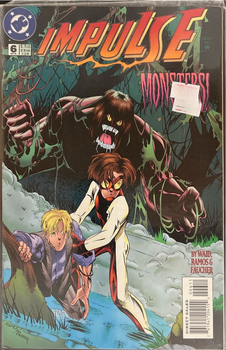 Impulse, #006, Monsters! (DC Comics, 1996) - Direct Sales