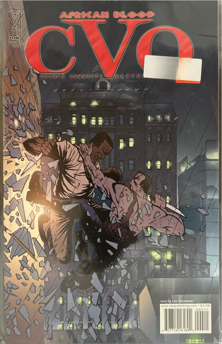 African Blood CVO, #001, Covert Vampiric Operations (IDW Publishing, 2004) - Direct Edition