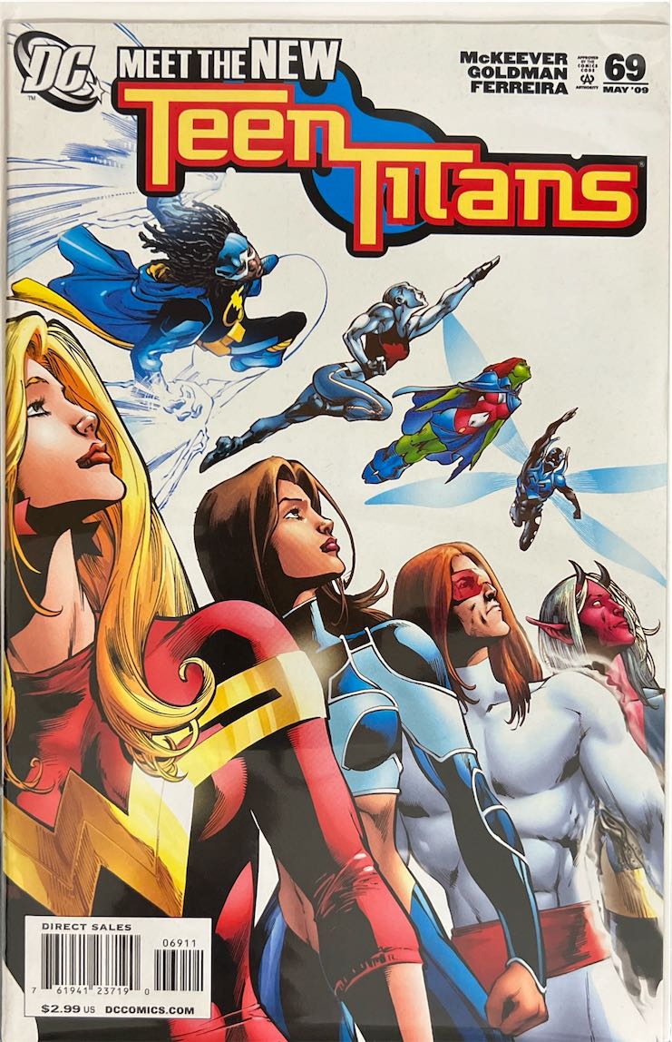 Teen Titans, #069, Meet the New Teen Titans (DC Comics, 2009) - Direct Sales