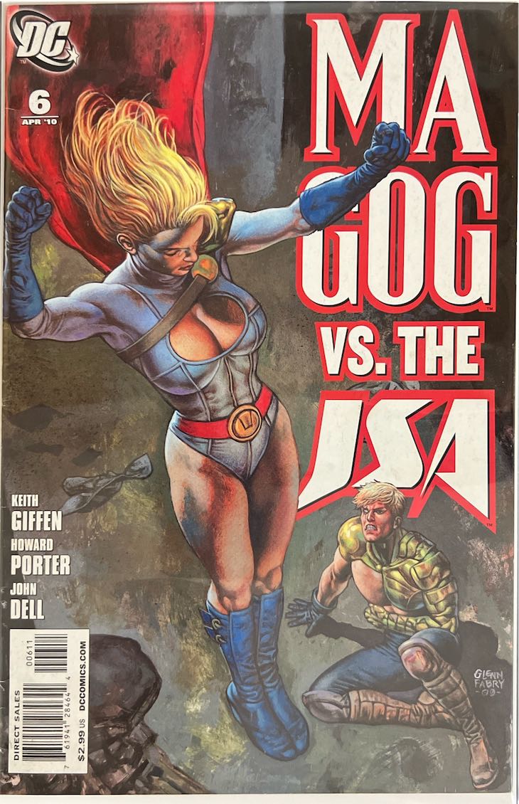 Magog vs. The JSA, #006 (DC Comics, 2010) - Direct Sales