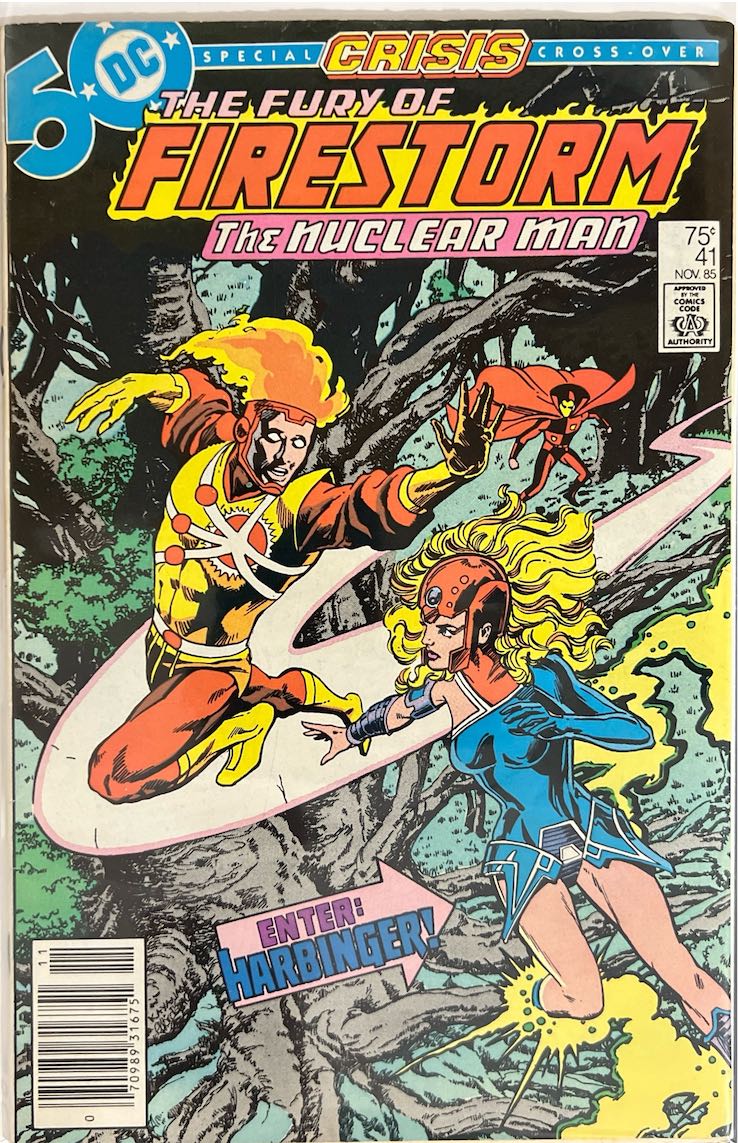 The Fury of Firestorm, #041, The Nuclear Man (DC Comics, 1985) - Direct Sales