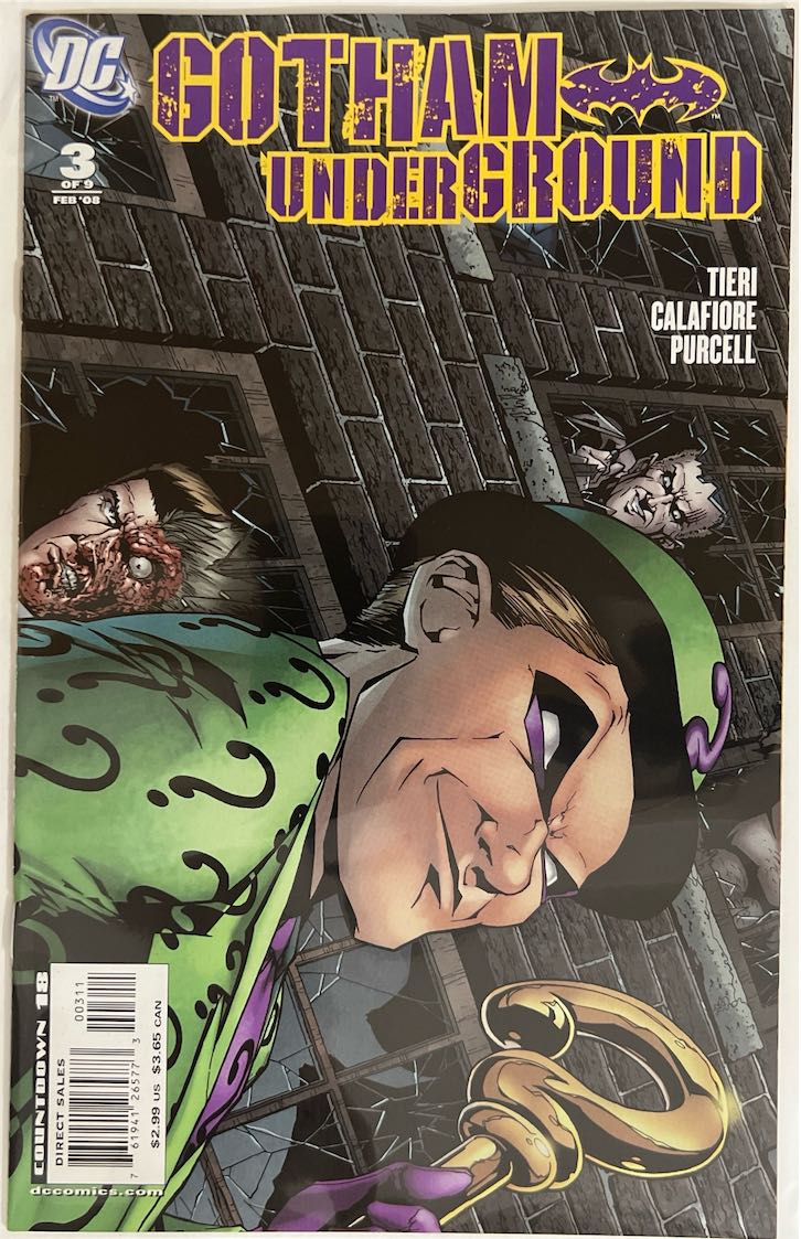 Gotham Underground, #003, (DC Comics, 2008) - Direct Sales