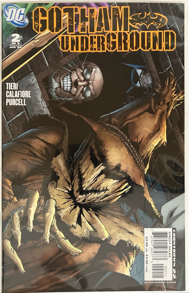 Gotham Underground, #002, (DC Comics, 2008) - Direct Sales