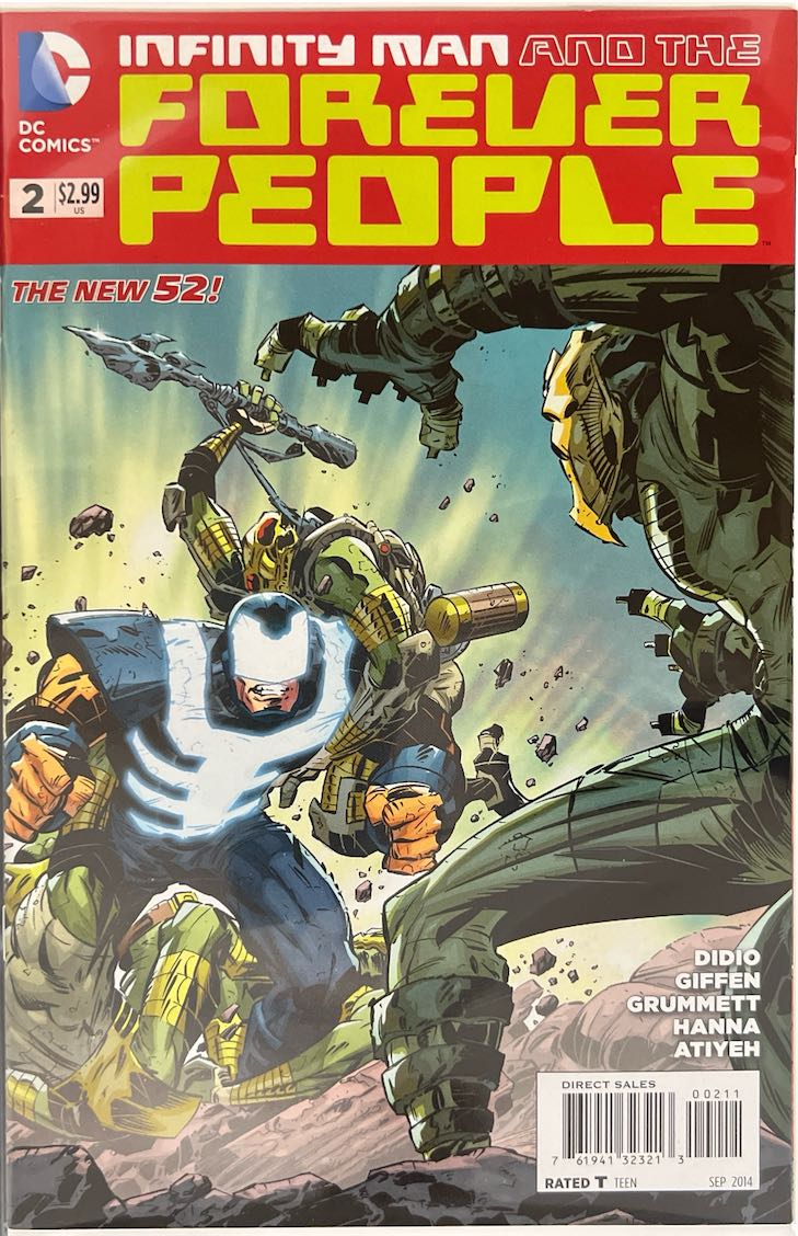 Infinity Man and the Forever People, #002, The New 52! (DC Comics, 2014) - Direct Sales