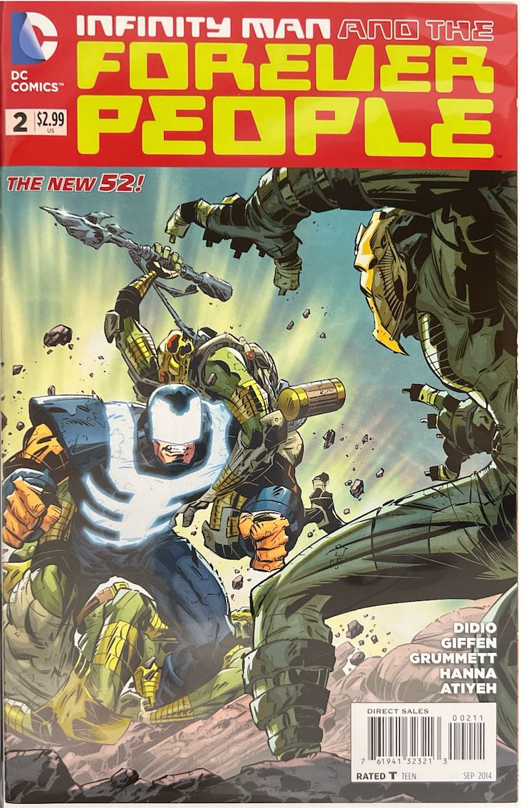 Infinity Man and the Forever People, #002, The New 52! (DC Comics, 2014) - Direct Sales