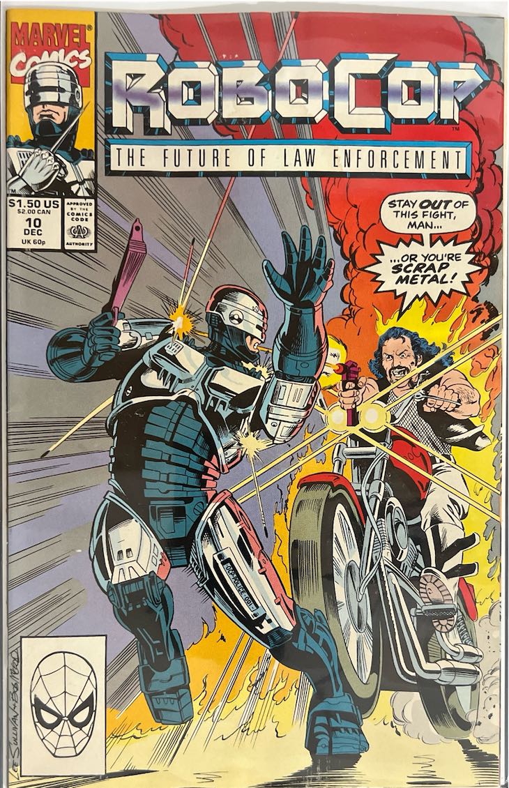 RoboCop, #010, The Future of Law Enforcement (Marvel, 1990) - Direct Sales