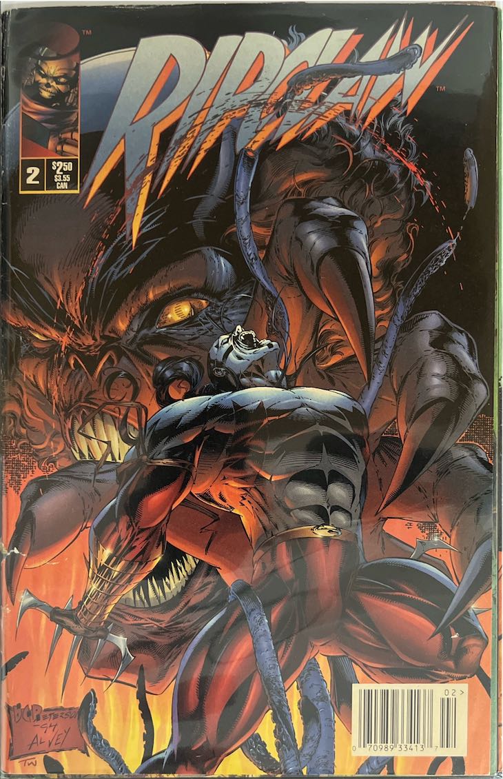 Ripclaw, #002, (Image Comics, 1993) - Direct Sales