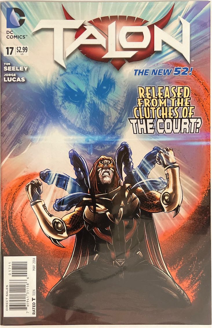 Talon, #017, Released From The Clutches Of The Court? (DC Comics, 2014) - Direct Sales