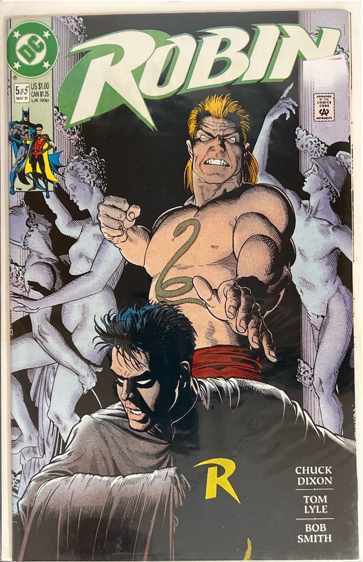 Robin, #005, (DC Comics, 1991) - Direct Sales Edition