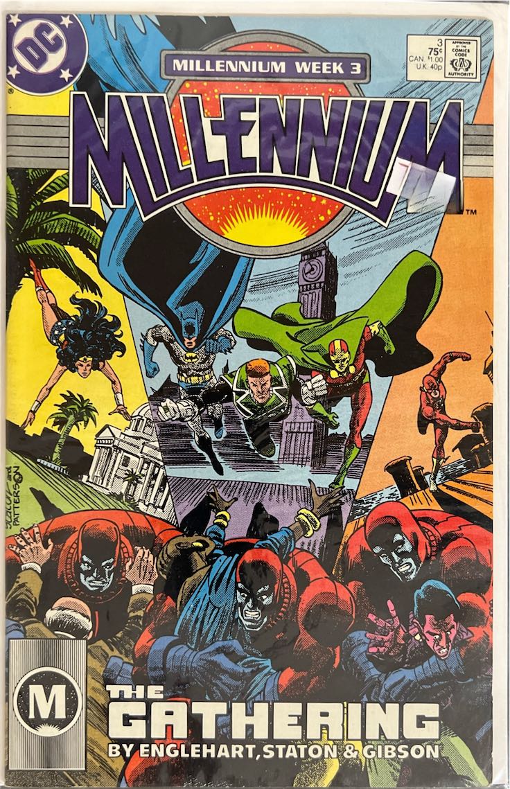 Millennium, #003, The Gathering (DC Comics, 1988) - Direct Sales Edition