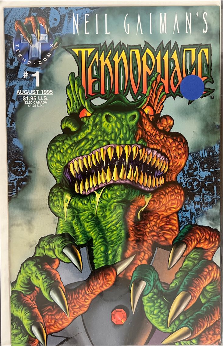 Neil Gaiman's Teknophage, #001 (Tekno Comix, 1995) - Direct Sales