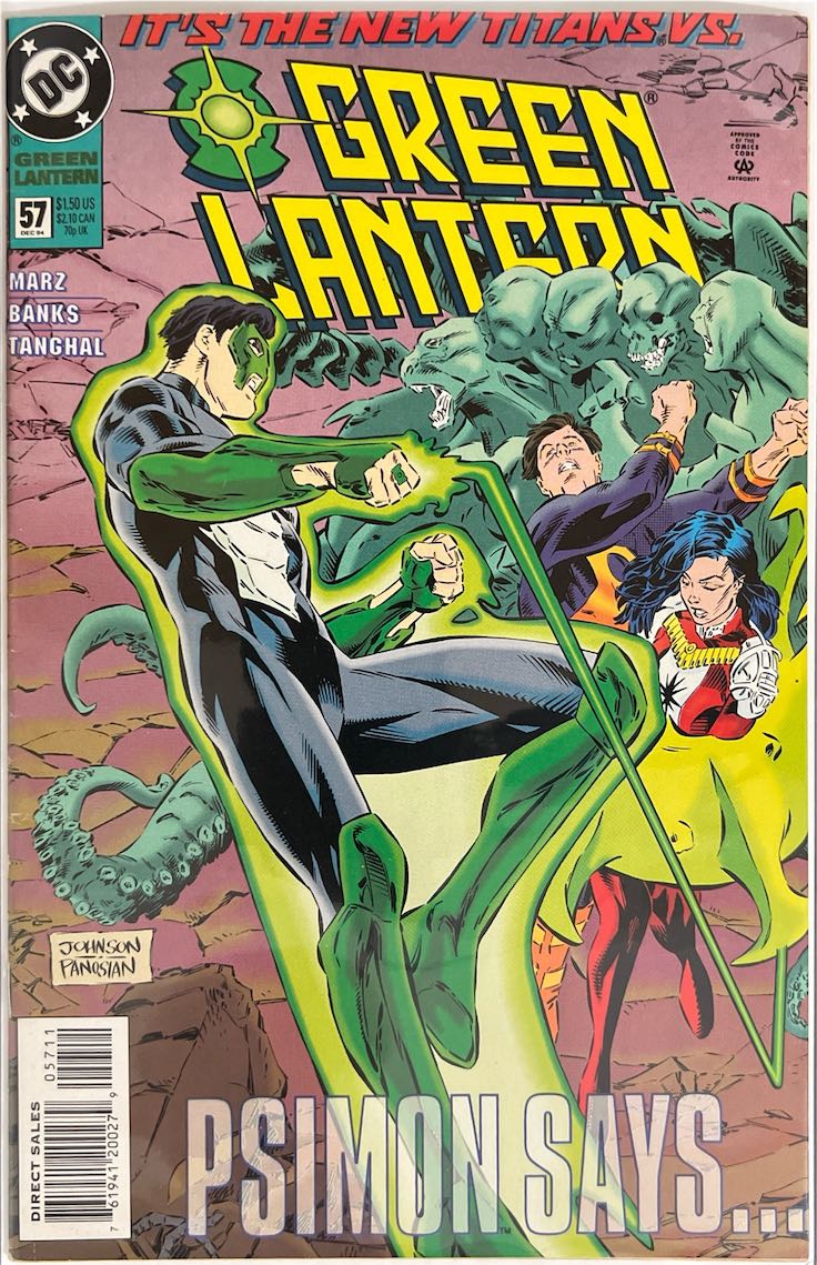 Green Lantern, #057, Psimon Says (DC Comics, 1994) - Direct Sales