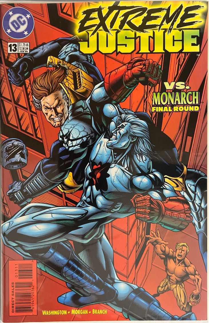 Extreme Justice, #013, VS. Monarch: Final Round (DC, 1996) - Direct Sales