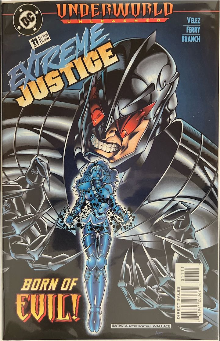 Extreme Justice, #011, Born of Evil! (DC Comics, 1995) - Direct Sales