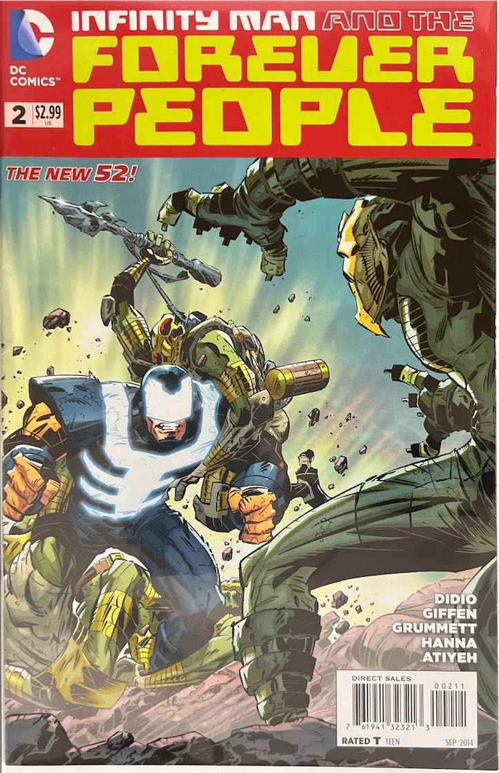 Infinity Man and The Forever People, #002 (DC Comics, 2014) - Direct Sales