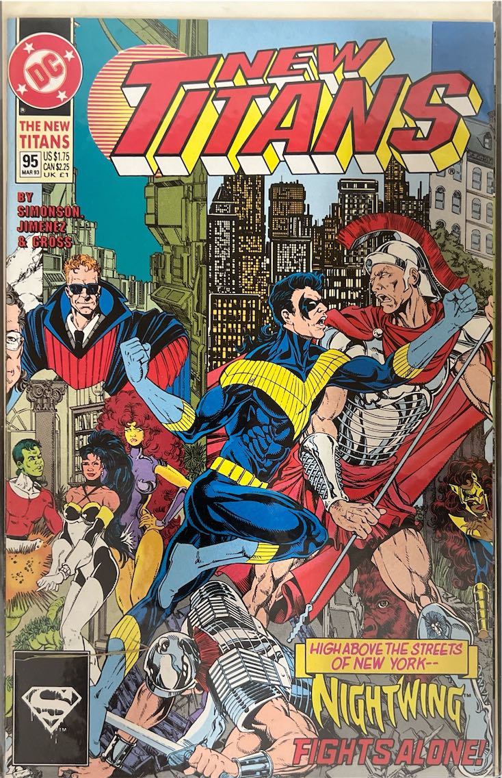 New Titans, #095, (DC Comics, 1993) - Direct Sales