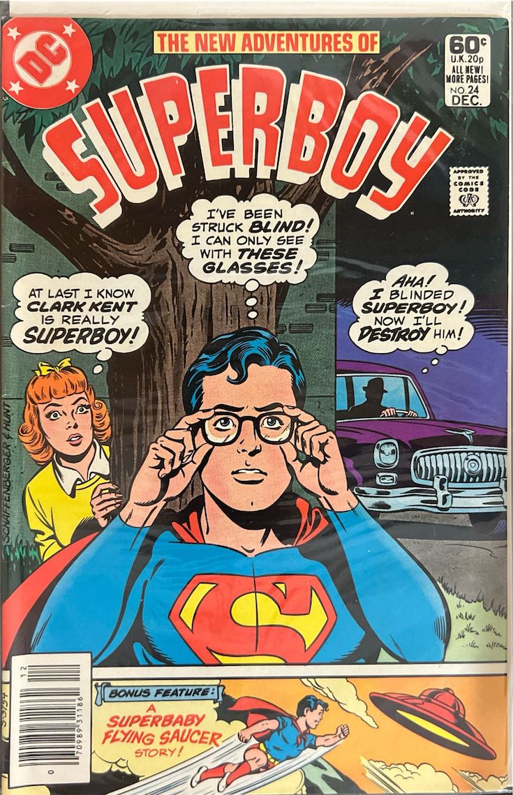 The New Adventures of Superboy, #024, Superboy (DC Comics, 1982) - Direct Sales