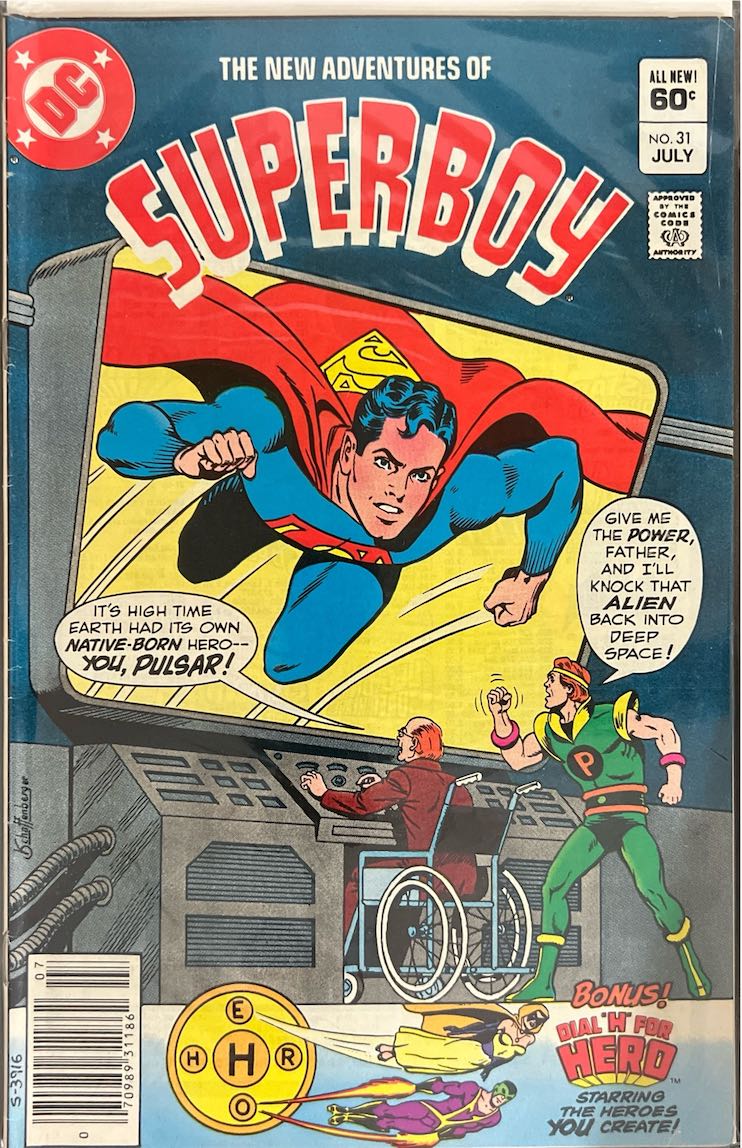 The New Adventures of Superboy, #031, (DC Comics, 1982) - Direct Sales Edition