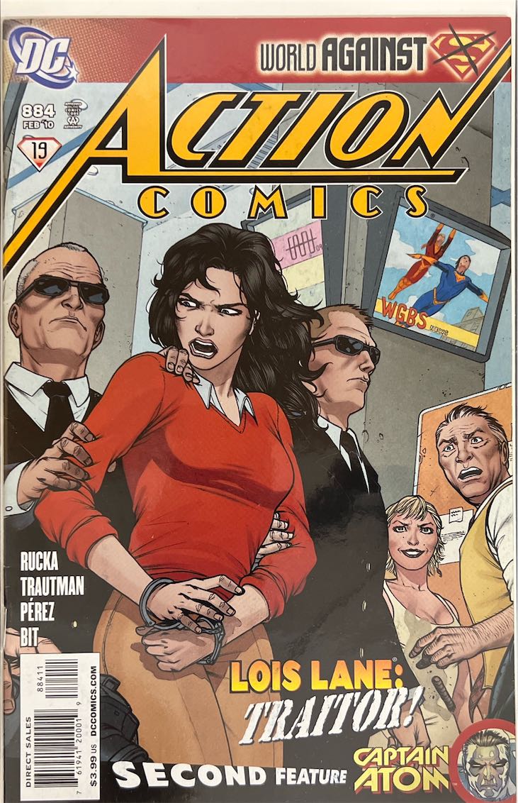 Action Comics, #884, World Against Lois Lane (DC Comics, 2010) - Direct Sales