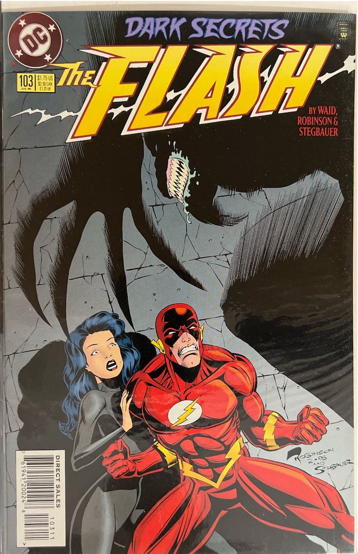 The Flash, #103, Dark Secrets (DC Comics, 1995) - Direct Sales