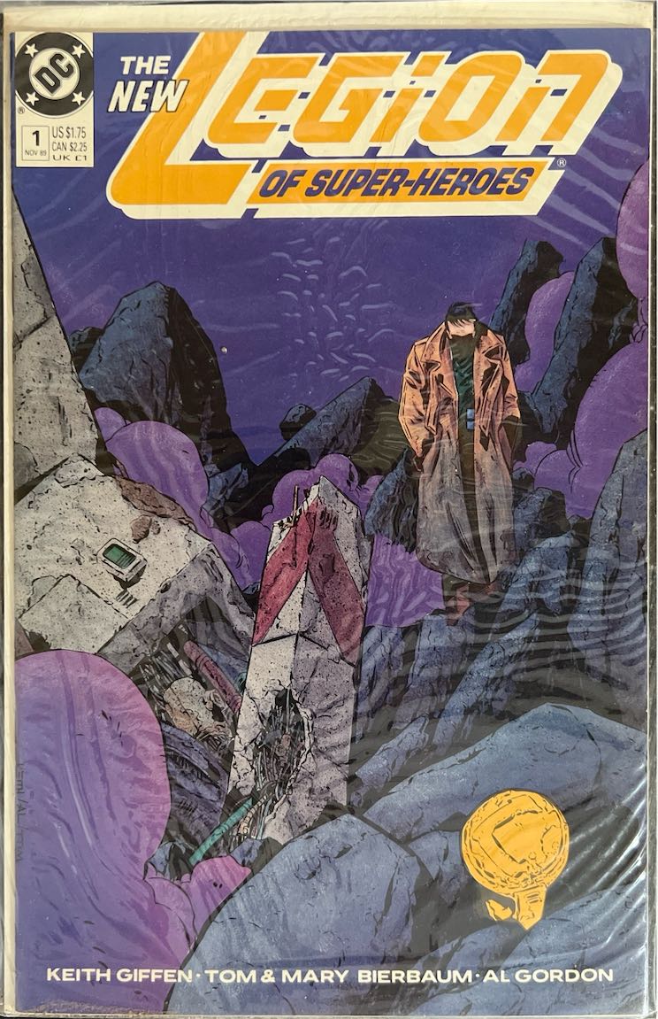 The New Legion of Super-Heroes, #001 (DC Comics, 1989) - Direct Sales