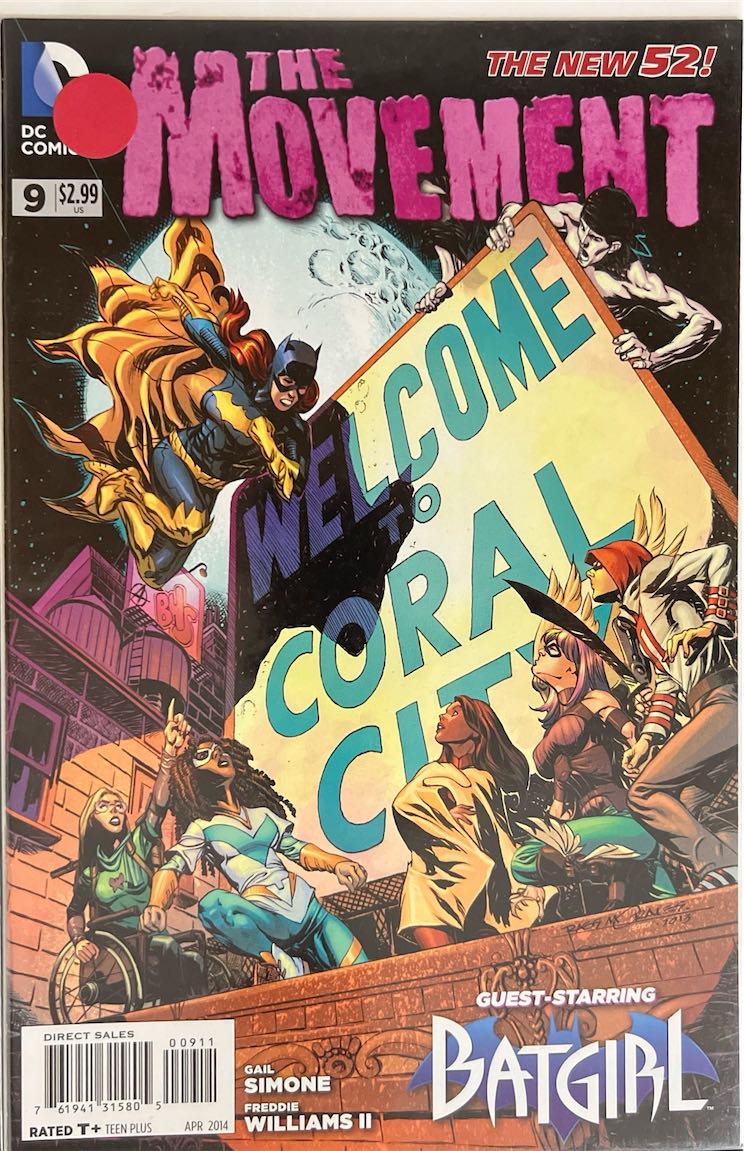 The Movement, #009, Welcome to Coral City (DC Comics, 2014) - Direct Sales