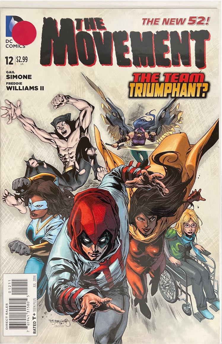 The Movement, #012, The Team Triumphant? (DC Comics, 2014) - Direct Sales