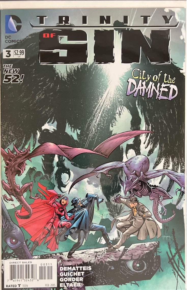 Trinity of Sin, #003, City of the Damned (DC Comics, 2015) - Direct Sales