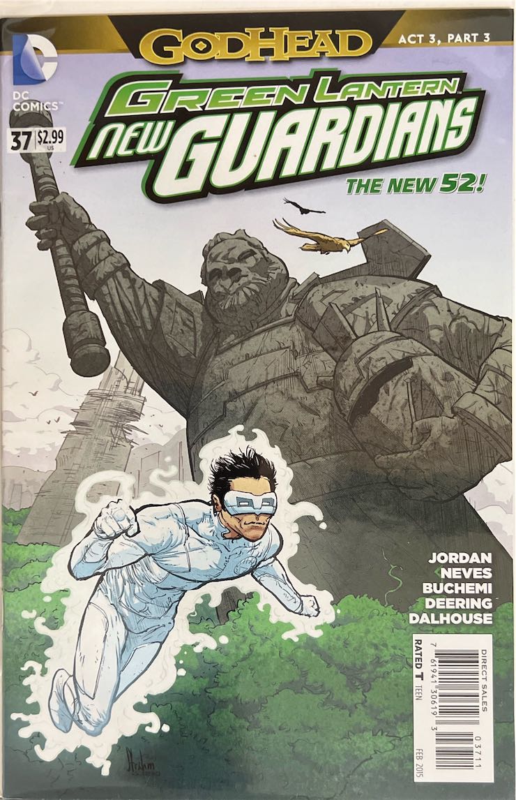 Green Lantern: New Guardians, #037, Godhead Act 3, Part 3 (DC Comics, 2015) - Direct Sales