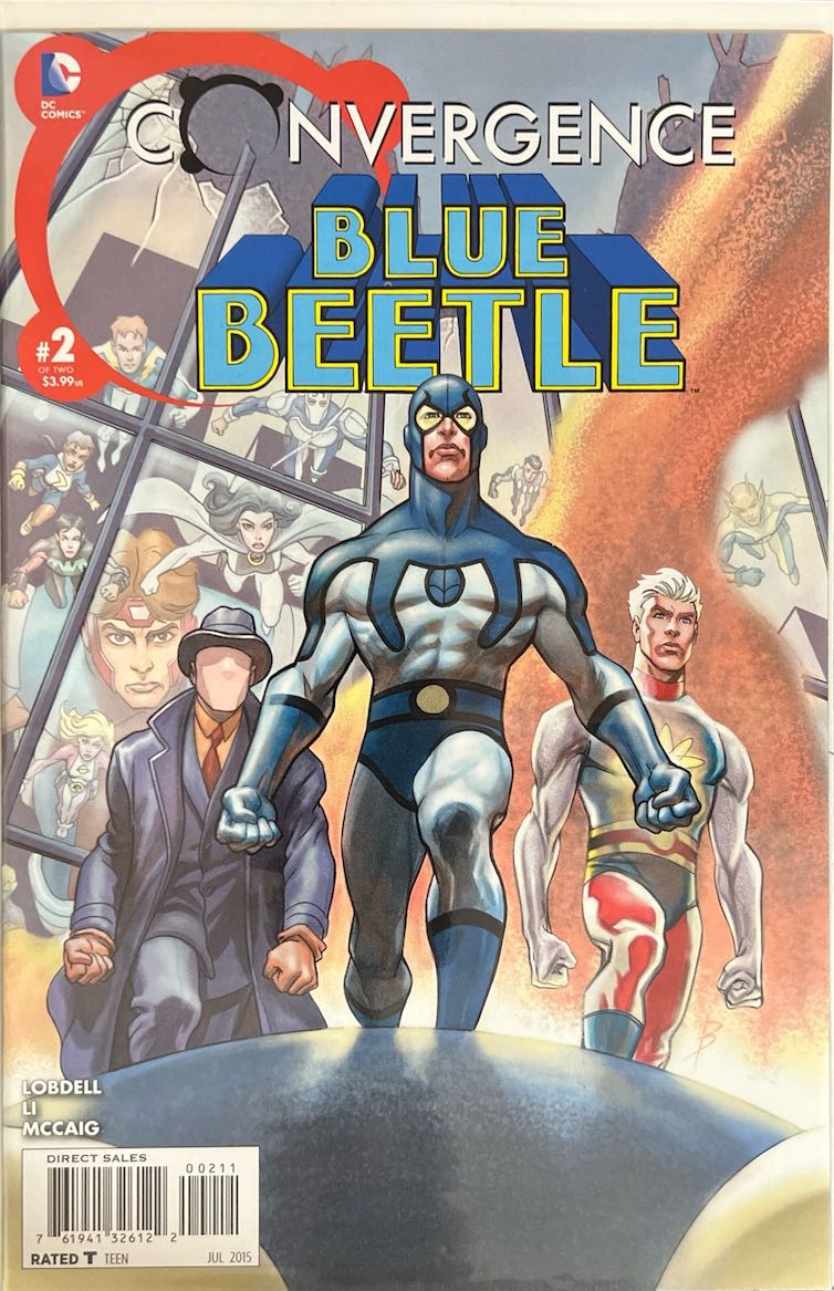 Convergence: Blue Beetle, #002 (DC Comics, 2015) - Direct Sales