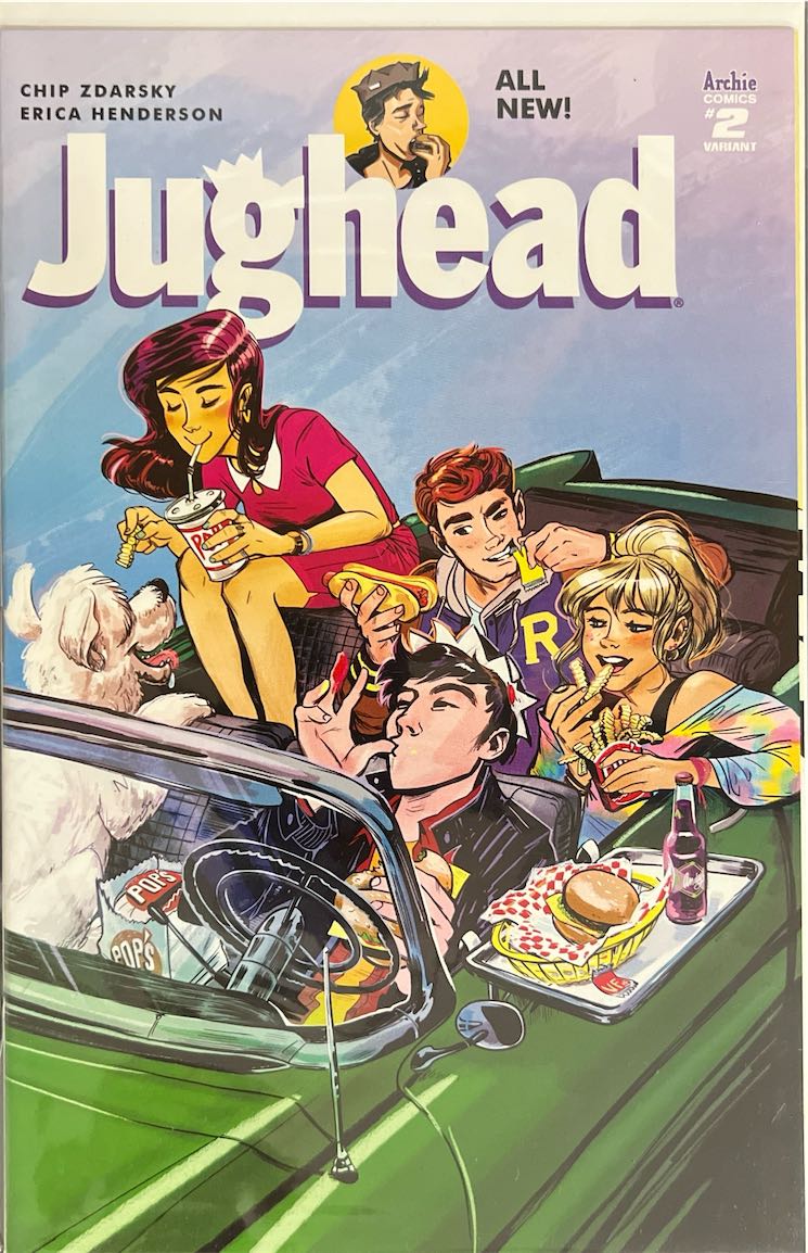 Jughead, #002, All New! (Archie Comics, 2015) - Variant