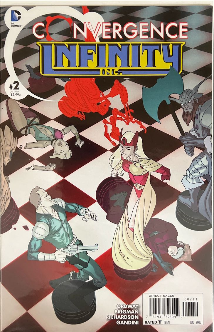 Convergence: Infinity Inc., #002 (DC Comics, 2015) - Direct Sales