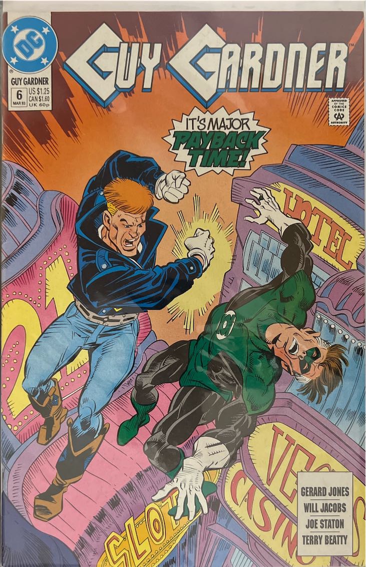 Guy Gardner, #006, It's Major Payback Time! (DC Comics, 1993) - Direct Sales