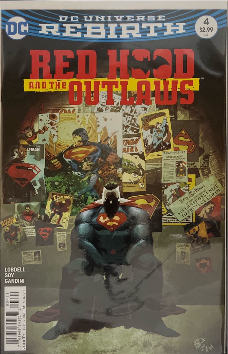 Red Hood and the Outlaws, #004, DC Universe Rebirth (DC Comics, 2017) - Direct Sales