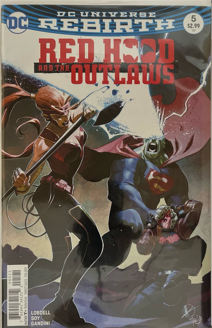 Red Hood and the Outlaws, #005, (DC Comics, 2017) - Direct Sales