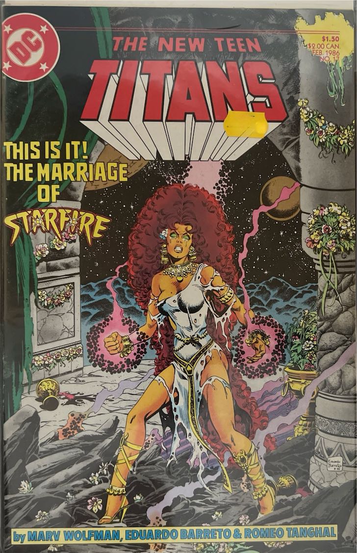 The New Teen Titans, #001, (DC Comics, 1986) - Direct Sales