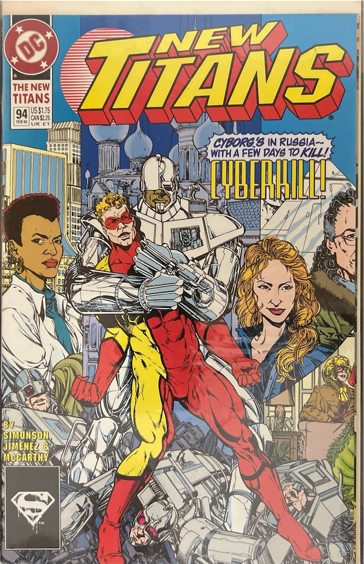 New Titans, #094, Cyberkill! (DC, 1992) - Direct Sales