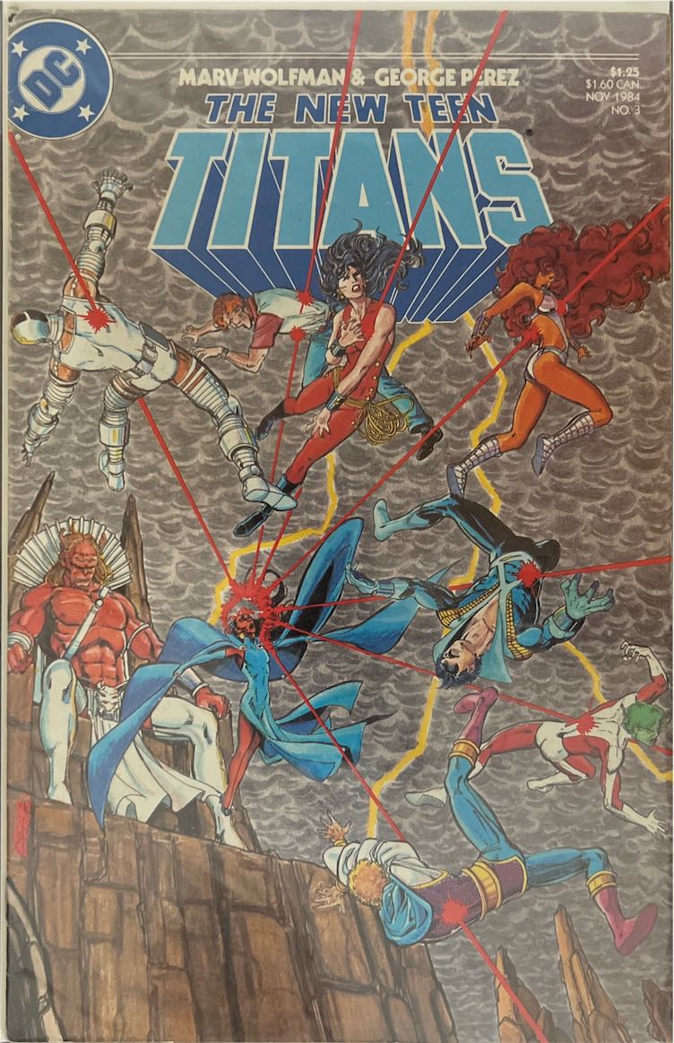 The New Teen Titans, #003, (DC Comics, 1984) - Direct Sales