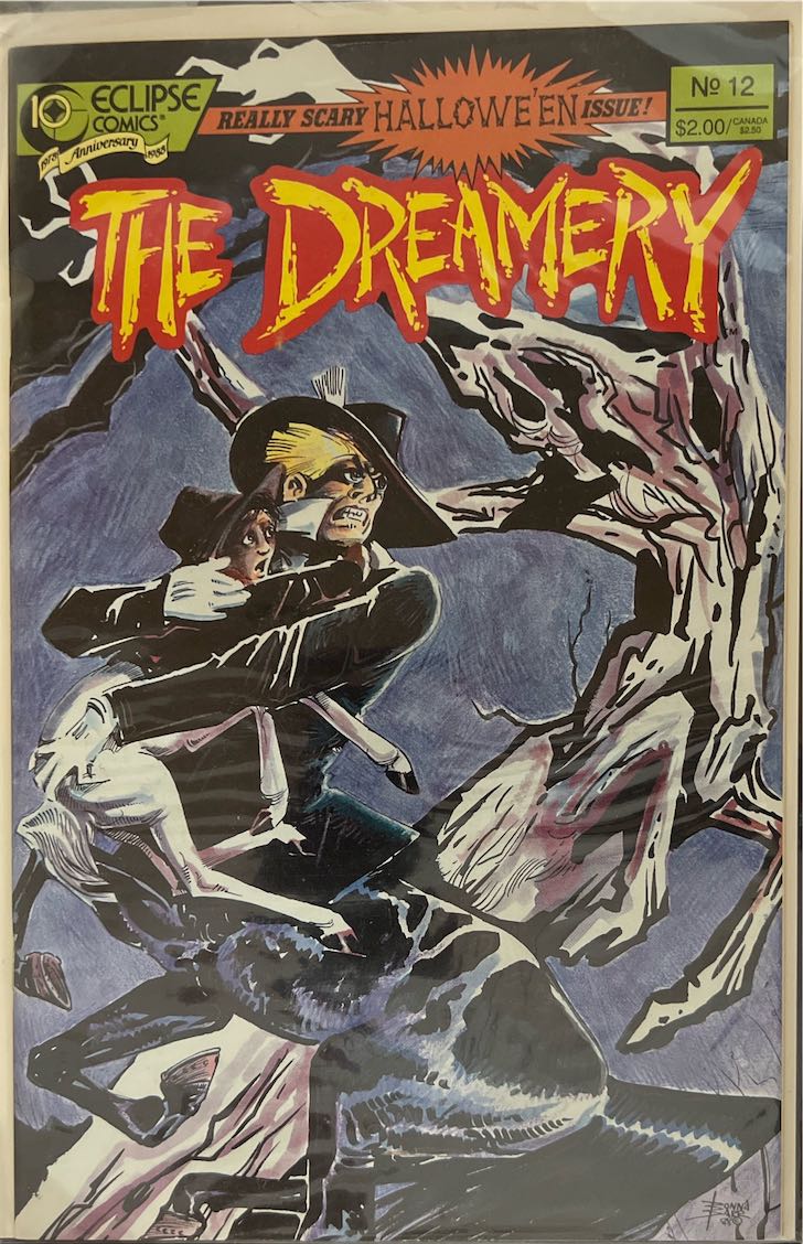 The Dreamery, #012, Really Scary Hallowe'en Issue (Eclipse Comics, 1985) - Direct Sales