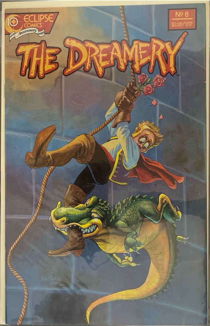 The Dreamery, #008 (Eclipse Comics, 1987) - Direct Sales