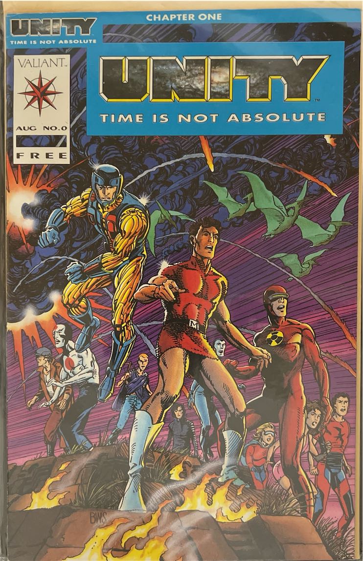 Unity, #000, Time Is Not Absolute (Valiant, 1992) - Free First Issue