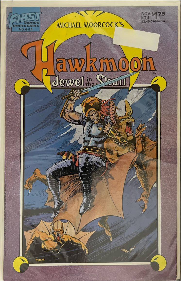 Michael Moorcock's Hawkmoon: Jewel in the Skull, #004 (First Comics, 1986) - Direct Sales